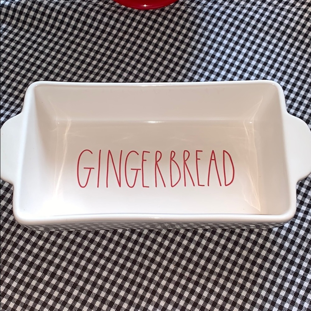 Rae Dunn GINGERBREAD LOAF PAN